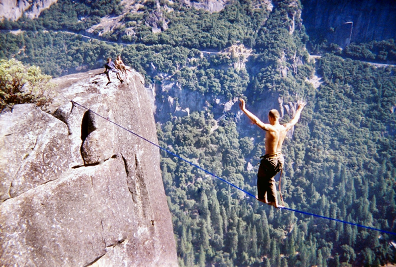 Michael Booth highline slacklining